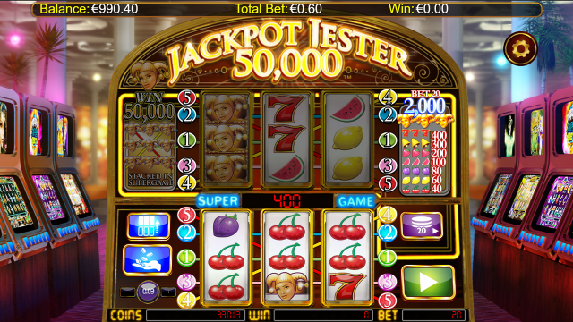 Характеристики слота Jackpot Jester 50 000 6